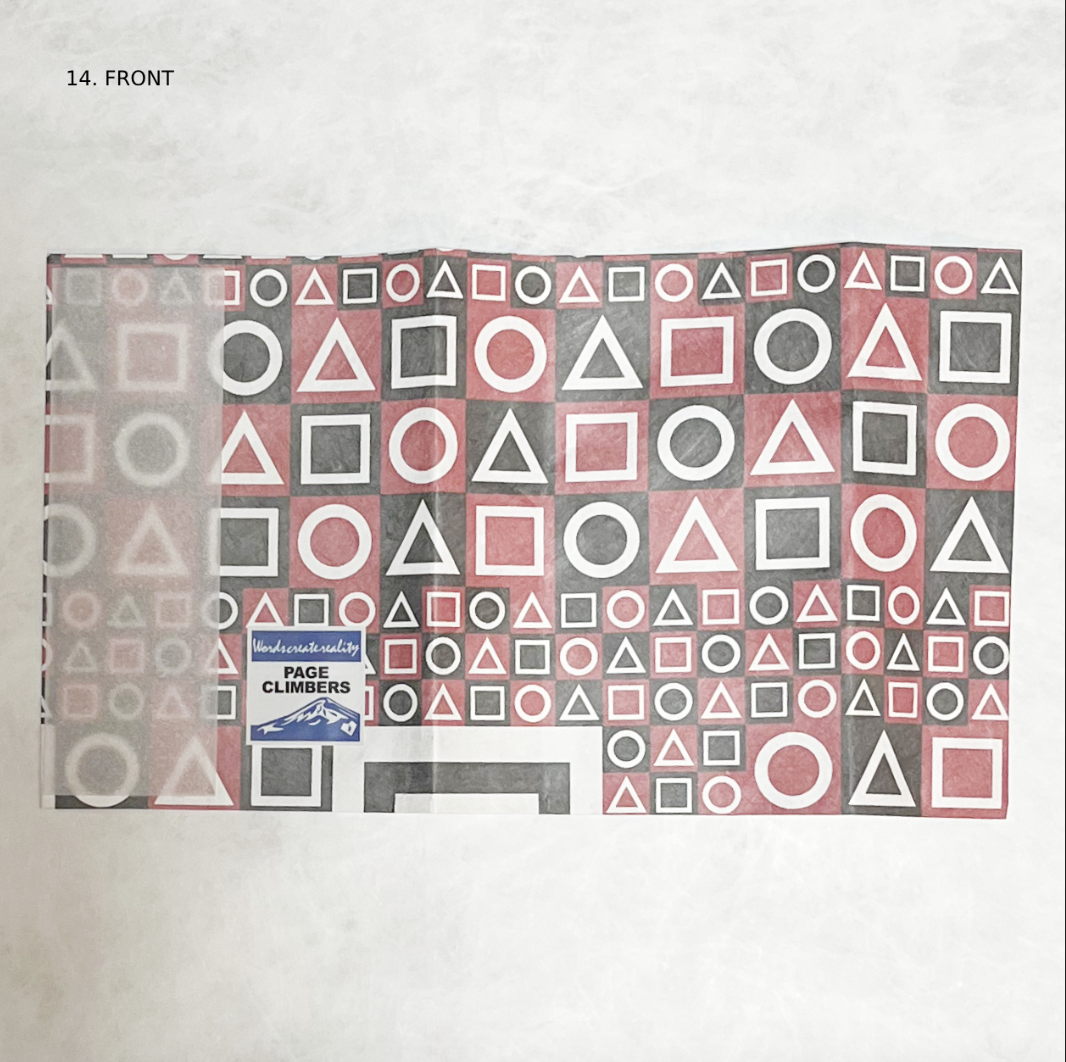 【NeueBrockMann】Page-Climbers ブックカバー "PapyrTex" 文庫サイズ