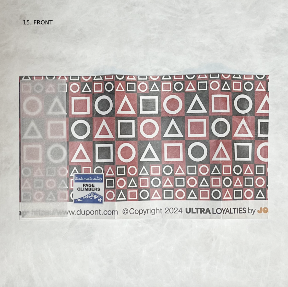 【NeueBrockMann】Page-Climbers ブックカバー "PapyrTex" 文庫サイズ