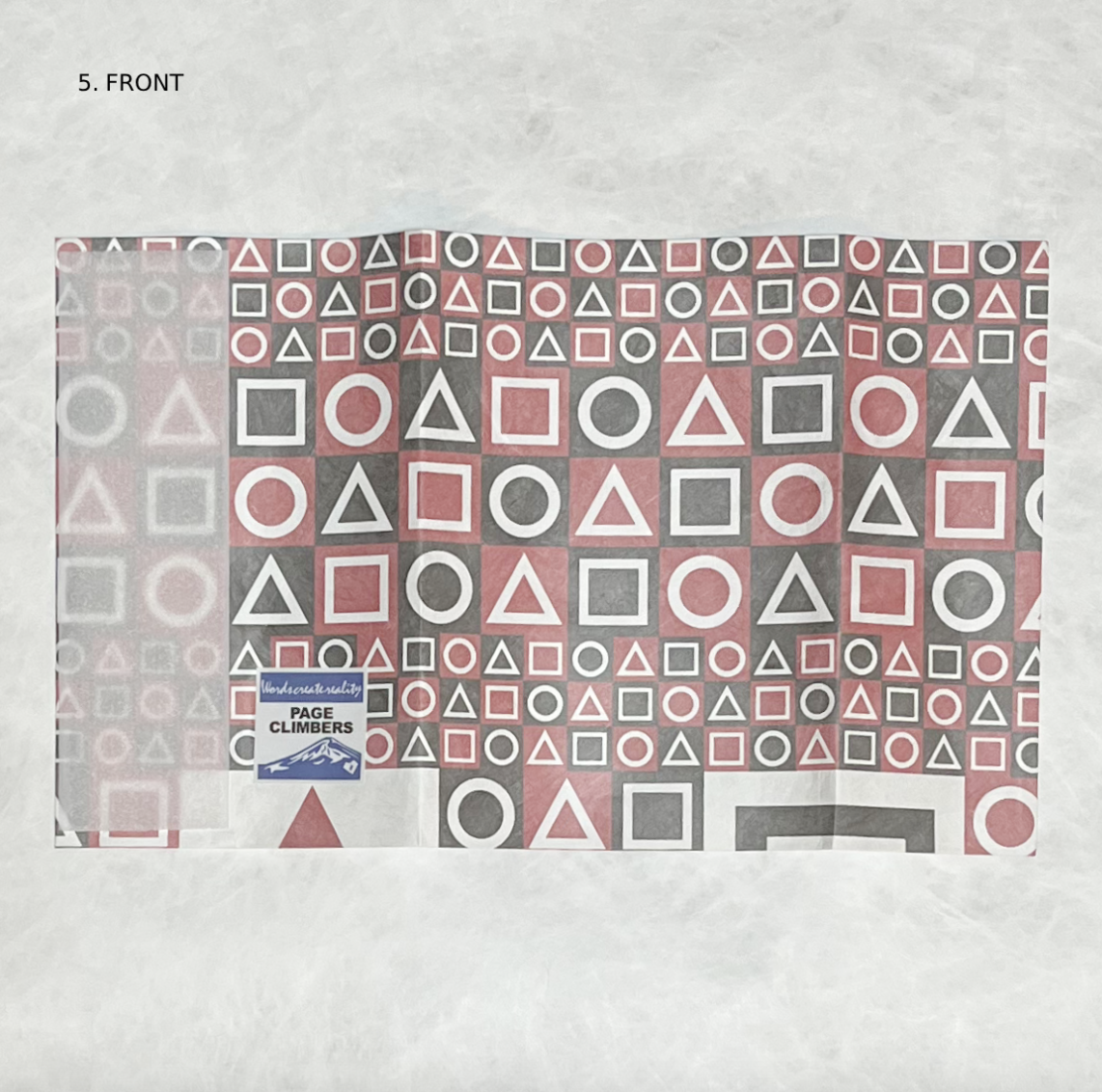 【NeueBrockMann】Page-Climbers ブックカバー "PapyrTex" 新書(コミック&ペーパーバック)サイズ