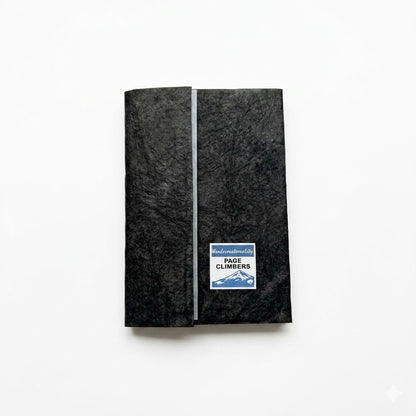 【新入荷】Page-Climbers ブックカバー "PapyrTex" 新書サイズ（BLACK）