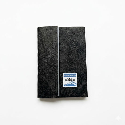 【新入荷】Page-Climbers ブックカバー "PapyrTex" 新書サイズ（BLACK）