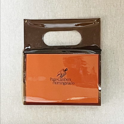 【まもなく発売】morning snacks × Page-Climbers 取っ手付きブックカバー "Book Carrier"