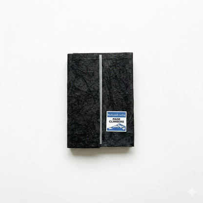 【新入荷】Page-Climbers ブックカバー "PapyrTex" 文庫サイズ（BLACK）