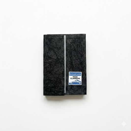【新入荷】Page-Climbers ブックカバー "PapyrTex" 文庫サイズ（BLACK）