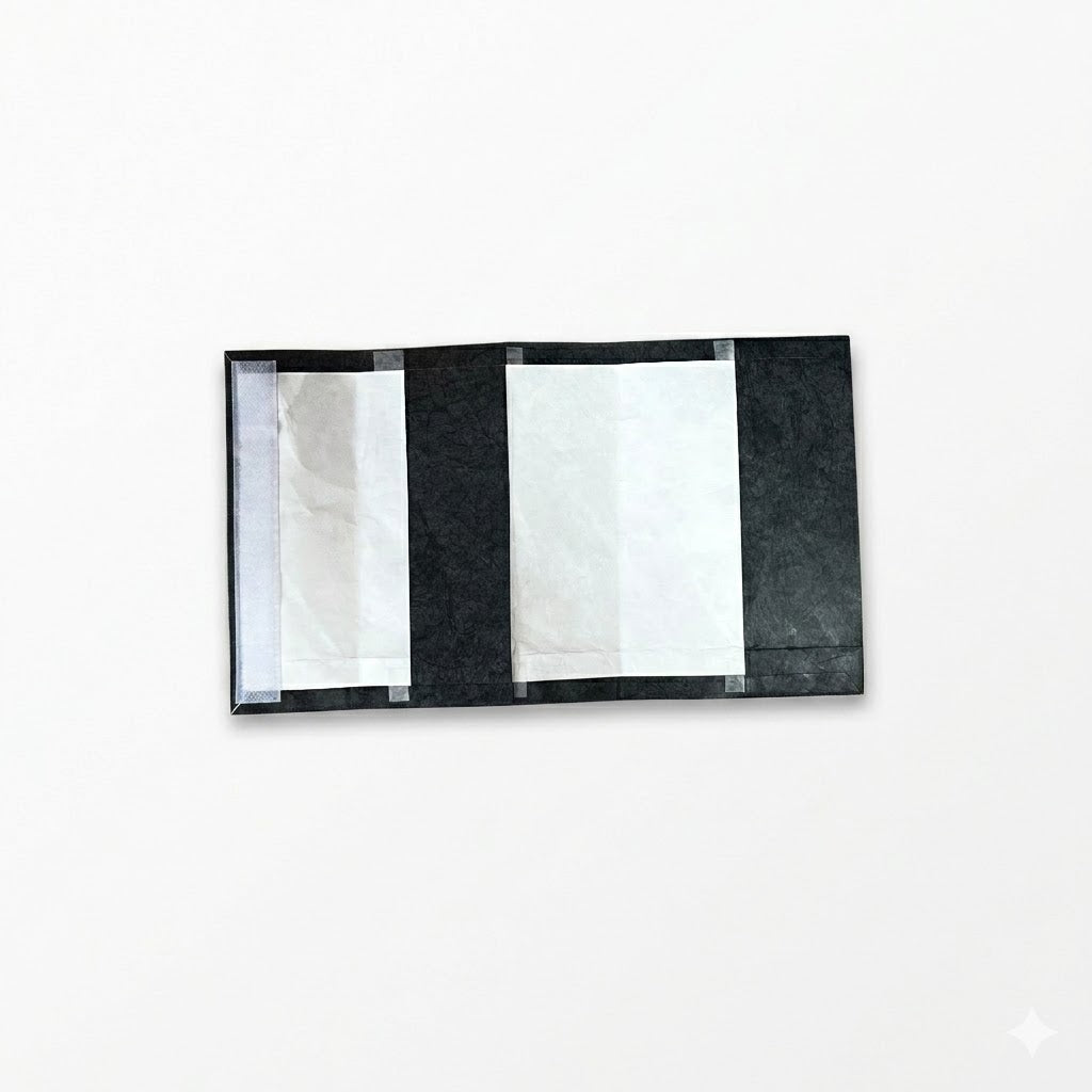 【新入荷】Page-Climbers ブックカバー "PapyrTex" 文庫サイズ（BLACK）