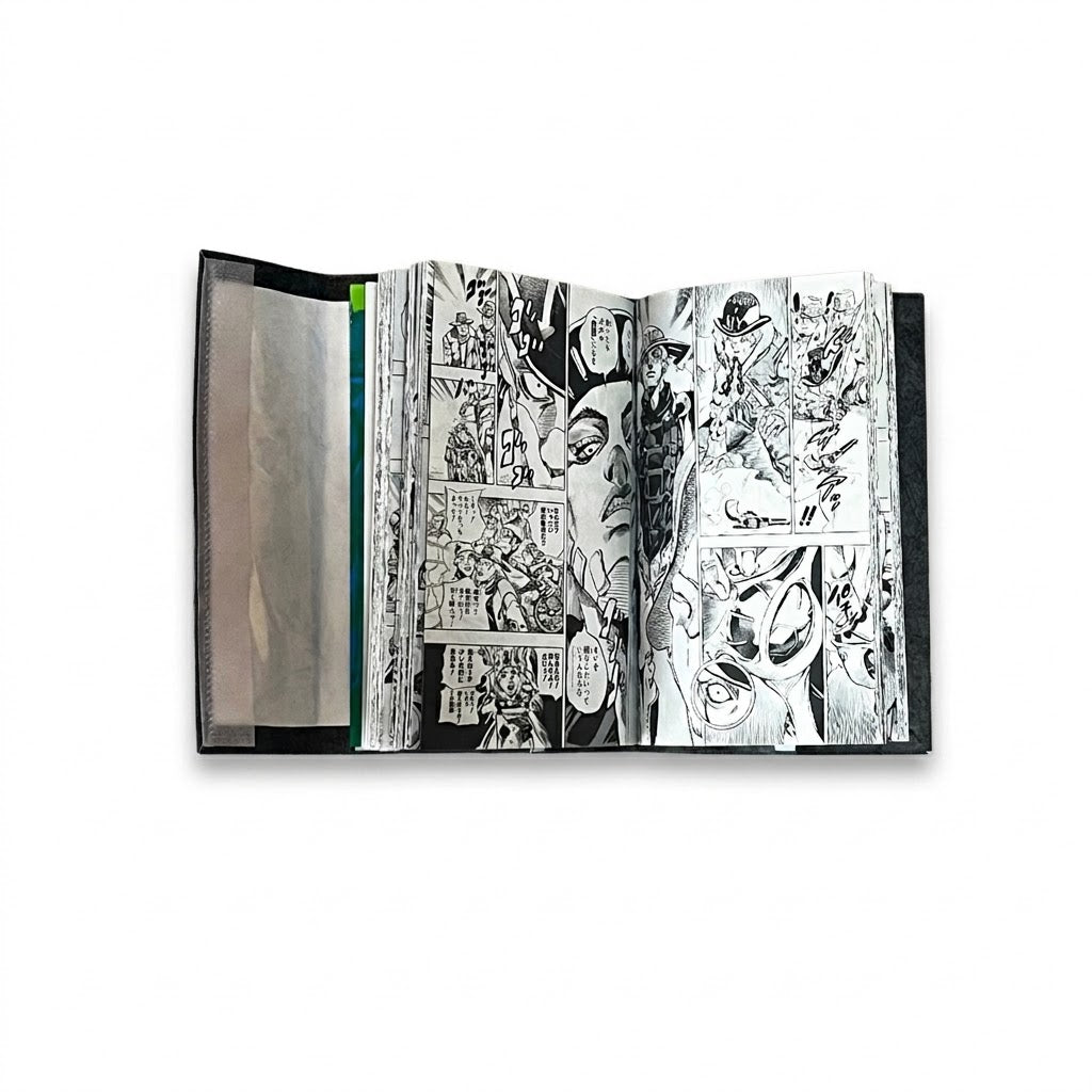 【新入荷】Page-Climbers ブックカバー "PapyrTex" 新書サイズ（BLACK）