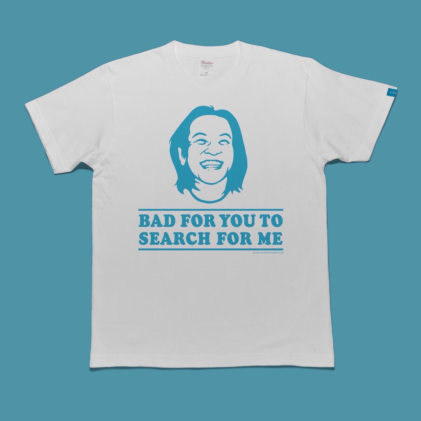 【7月15日まで、予約販売：8月下旬発送】石川顕を検索Tシャツ