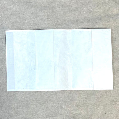【新入荷：カスタム推奨】Page-Climbers ブックカバー "PapyrTex PLAIN" 文庫サイズ（WHITE）