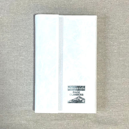 【新入荷：カスタム推奨】Page-Climbers ブックカバー "PapyrTex PLAIN" 新書サイズ（WHITE）